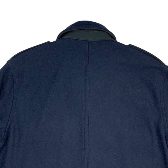 Polo 67 Jeans Ralph Lauren Mens Retro Special Military Wool Jacket M Blue Fall - Picture 7 of 12